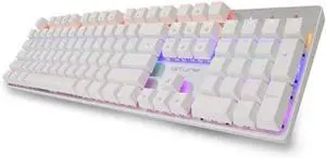 HANSUNG COM Gtune MKF30S Quick SWAP Switch Mechanical Custom Gaming Keyboard Rainbow LED NKEY-Rollover (English/Korean Layout) Blue Switch Click