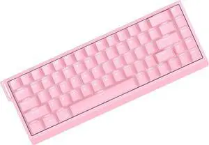 HE65 Mechanical Keyboards Quick Activation Game Keypad with Colorful Lighting Enhances Durability for Efficient Work