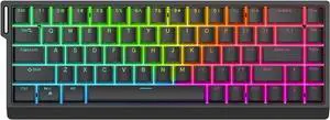 HE65 Mechanical Keypad USB Corded Esports Keyboard Offering Rapid Responsing for High Efficiency Office Work