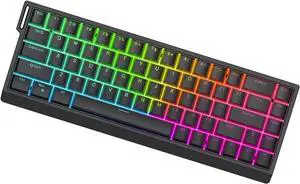 TINGUT Mechanical Keypad HE65 Mechanical Keyboard Game PC Keyboards with Magnetic Switches for Gamers and Programmers