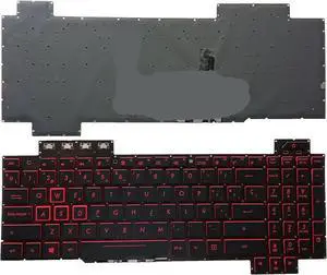 Compatible with Gaming FX80 FX80GD FX80GE FX80GM Spanish Keyboard Backlit Replacement Keyboard