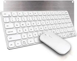 Wireless Mechanical Keyboard,Wireless Keyboard Mouse Compact Package Perfect for Travel