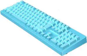 Three-Piece Suit for Keyboard Mouse and Headset,Keyboard Computer Ergonomic/Gaming Keyboard and Mouse for Laptop/Desktop (Color : Blue-Keyboard Mouse Headset)