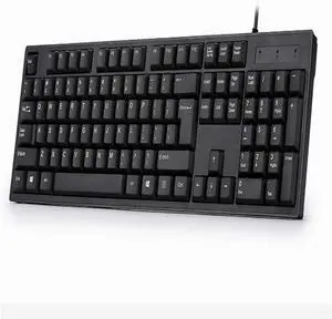 Keyboard Cable USB Notebook External Computer Desktop Game Home Office Dedicated Typing Mute Silent Waterproof Keyboard