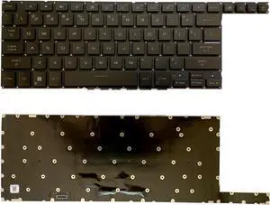 Laptop Keyboard Compatible with ASU-S GX650RM GX650P GX650PY GX650RW GX650RX GX650PZ Black US RGB Backlit