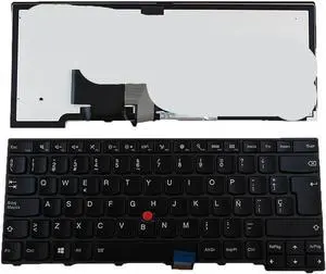 Backlit Keyboard T440 T450 T460 T440S T450S Latin American Spanish Layout Compatible with Models 01AX313 04X0142 04X0104