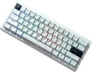YUGSHNKFC GMK61 75% Gasket Mechanical Keyboard 5.0/2.4Ghz/USB C Colorful Display Customizable Multiple Connection