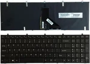US Keyboard Compatible with W650SRH W650 W655 W650SR W650SC R650SJ W6500 W650SJ W655SF W655SC W650SH MP-12N76SU-430 Compatible Replacement