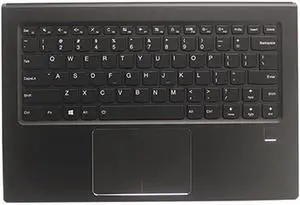 US Keyboard Compatible with Yoga 910-13IKB Laptop Backlit Keyboard with Touchpad Compatible Replacement AM122000320