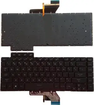 Backlit Keyboard Compatible with GA502 GA502G GA502D GU502G GU502DU GU502LW GX502 GX502G
