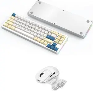 ATTACK SHARK R6 Wireless Gaming Mouse M71 75% TKL Wireless Mechanical Keyboard Combo Set