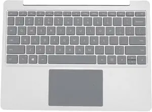 Zopsc Bluetooth Keyboard with Touchpad for Go 1943, Ultra Slim Tablet Keyboard with Touchpad for Go 1943 12.4inch Laptop, Portable Bluetooth Keyboard Replacement