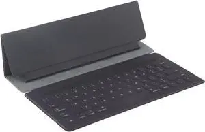 Smart Keyboard, 64 Keys Full Size Tablet Keyboard UK Version Ultra Slim Wireless Portable Tablet Keyboard with Leather Case for iOS Tablet Pro 12.9 Inch 1st 2nd Gen