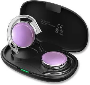 Clip on Headphones Bluetooth V5.3, On Ear Headphones Wireless with Earhooks, Open Ear Headphones, Sports Headset Bluetooth with 4 Microphones, Earphones Noising Cancelling/Long Battery Life