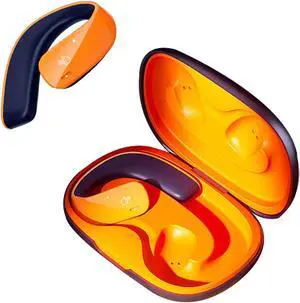 Wireless Over Open Ear Headphones with Earhooks Bluetooth Bone Conduction Headphones Over The Ear Wireless Earbuds for Sport Bluetooth Bone Conduction Headset Earbuds Induction Earphones
