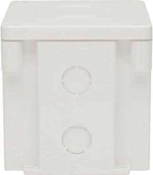 Tripp Lite Waterproof Cat5e / Cat6 Electrical Junction Box 2 Cutouts Taa