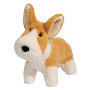 Douglas Toys Carl Corgi Dog Muzzle Plush Stuffed Animal Toy, 7" long Douglas Toys Carl Corgi Dog Muzzle Plush Stuffed Animal Toy, 7" long