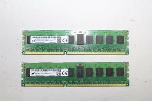 16GB (2x8GB) Micron MT18KSF1G72PZ-1G6E1HF 1Rx4 PC3L-12800R DDR3 Server Memory