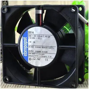 For 3314 24VDC 100MA 2.4W original German ebmpapst 92*92*32 high-end equipment fan