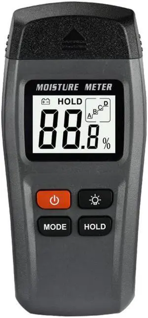 MT-15 Large-Screen LCD Digital Wood Humidity Meter Wood Moisture Tester Moisture Meter Range 0~99.9% & Backlight