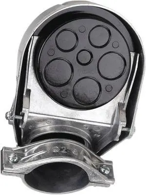 RACO 2412 EMT/IMC Cap, 3 in, Snap-On, Aluminum, Plain, Natural