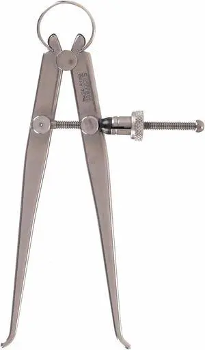 STARRETT 73B-4 Inside Spring Caliper,4 In,Spring