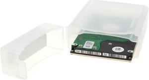 NEON Hard Protective Storage Case for 2.5" Hard drives and SSDs. Fits 2 Hard drives White Model HDD-CASE-25-WT