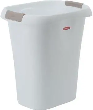 Rubbermaid Home 21Qt White Wastebasket FG5L6100WHT Unit: EACH