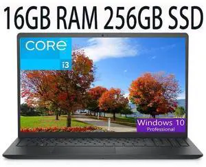 Dell Inspiron 15 3511 laptop, 11th Gen Intel Core i3-1115G4 2-Cores Processor, Intel UHD Graphics, 16GB DDR4 256GB PCIe SSD, 15.6" FHD LED Display, WiFi, USB, Bluetooth, HDMI, Webcam, Windows 10 Pro Dell Inspiron 15 3511 laptop, 11th Gen Intel Core i3-1115G4 2-Cores Processor, Intel UHD Graphics, 16GB DDR4 256GB PCIe SSD, 15.6" FHD LED Display, WiFi, USB, Bluetooth, HDMI, Webcam, Windows 10 Pro