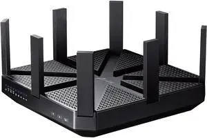 TP-LINK Archer C5400 IEEE 802.11ac Ethernet Wireless Router - 2.40 GHz ISM Band - 5 GHz UNII Band - 8 x Antenna(8 x External) - 5400 Mbit/s Wireless Speed - 4 x Network Port - 1 x Broadband Port - ... TP-LINK Archer C5400 IEEE 802.11ac Ethernet Wireless Router - 2.40 GHz ISM Band - 5 GHz UNII Band - 8 x Antenna(8 x External) - 5400 Mbit/s Wireless Speed - 4 x Network Port - 1 x Broadband Port - ...