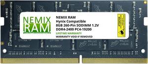 HMA81GS6AFR8N-UH Hynix Replacement 8GB DDR4-2400 PC4-19200 Non-ECC Unbuffered Memory by NEMIX RAM