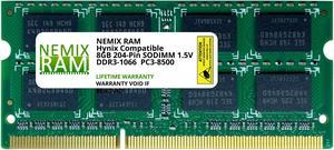 HMT41GS6BFR8C-G7 Hynix Replacement 8GB DDR3-1066 PC3-8500 Non-ECC Unbuffered Memory by NEMIX RAM