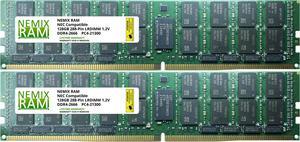 NEMIX RAM NE3302-H105F for NEC Express5800/A1040e 256GB (2x128GB) LRDIMM Memory