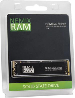 NEMIX RAM NEMESIS Series 1TB M.2 2280 Gen4 PCIe NVMe SSD Write Speeds up to 7415mbps Compatible with Dell Precision 5820 Tower Workstation