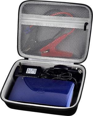 Case Compatible with Halo Bolt Portable Car Jump Starter 57720 58830 (Not for Halo Bolt Air), Storage Holder for Power Station 100 Wireless Laptop Power Bank & Jumper Cables - Box Only