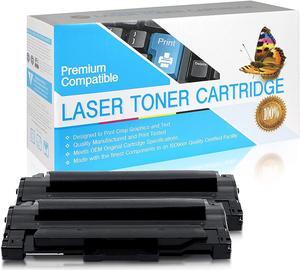 SuppliesOutlet Compatible Toner Cartridge Replacement for Dell 1130/1133 / 1135/310-9523 / 2MMJP / 7H53W / 7W53W / 330-9523 (Black,2 Pack)
