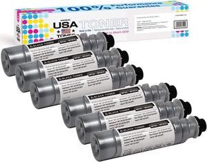 MADE IN USA TONER Compatible Replacement for Ricoh Aficio Savin MP 301SP, 301SPF, MP301, 841714, 841767 (Black, 6 Pack)