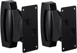 Mount-It! Heavy-Duty Speaker Wall Mount, Universal Adjustable Design for Bookshelf, Large or Small Speakers, 1 Pair, 22 Lbs Capacity, Black Mount-It! Heavy-Duty Speaker Wall Mount, Universal Adjustable Design for Bookshelf, Large or Small Speakers, 1 Pair, 22 Lbs Capacity, Black