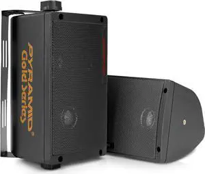 Pyramid 2060 300-Watt 3-Way Mini Box Speaker System