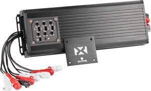 MVPA6 Marine-V Series 6-Channel Bridgeable Micro Class D Compact Car Amplifier (900W Total RMS) | IPX67 Waterproof Rating