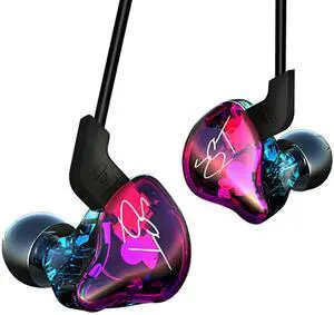 Yinyoo HiFi Headset KZ ZST Colorful Hybrid Banlance Armature with Dynamic in-Ear Earphone Stereo Headphone Earbuds (Colorful ZST Nomic) Yinyoo HiFi Headset KZ ZST Colorful Hybrid Banlance Armature with Dynamic in-Ear Earphone Stereo Headphone Earbuds (Colorful ZST Nomic)