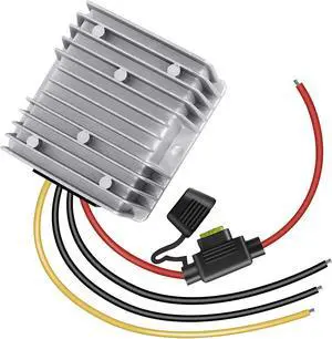 20A 240W 12v Golf Cart 48V 36V to 12V Converter Voltage Regulator Reducer Transformer with Fuse