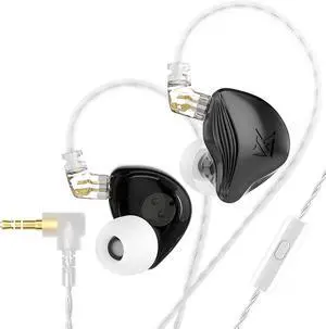KZ ZEX Headphones Wired Electrostatic Driver Dynamic Driver Dual Hybrid Driver HiFi Professional Stereo Deep Bass, Noise Isolating in-Ear Earphones(Black with Mic) KZ ZEX Headphones Wired Electrostatic Driver Dynamic Driver Dual Hybrid Driver HiFi Professional Stereo Deep Bass, Noise Isolating in-Ear Earphones(Black with Mic)