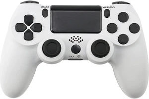 Lyyes PS4 Wireless Controller with Vibration 6-axis Controller for Playstation 4(White) Lyyes PS4 Wireless Controller with Vibration 6-axis Controller for Playstation 4(White)