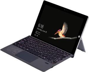 Surface Pro 7 Wireless Bluetooth Keyboard with Touchpad 7 Color Backlit Rechargeable Battery Detachable Keyboard for Microsoft Surface Pro 3/4/5/6/7