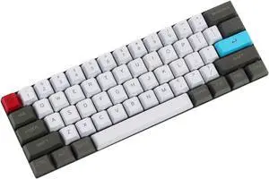 NPKC Top Customized 61 ANSI Keyset OEM Profile Thick PBT Keycap Set for Cherry MX Switches Mechanical Gaming Keyboard