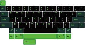 Domikey hhkb abs doubleshot keycap semiconductor Set hhkb Profile for topre stem Mechanical Keyboard HHKB Professional pro 2 bt (Domikey HHKB SC Set x1)