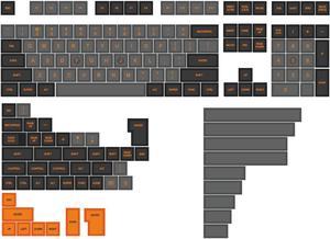 XDA V2 Las Vegas Dye Sub Keycap Set thick PBT for keyboard 87 tkl 104 ansi  xd64 bm60 xd68 bm65 bm68 Japanese RU poker