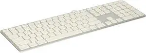 LMP Wired Keyboard with 2X USB Aluminum (7640113433581)