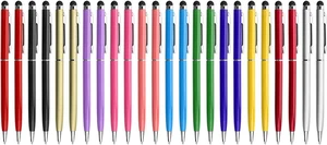 24 Pack Stylus Pens for Touch Screens Stylus Pen for ipad iPhone Tablets and Black Ink Ballpoint Pens-2 in 1 Stylists Pens 24 Pack Stylus Pens for Touch Screens Stylus Pen for ipad iPhone Tablets and Black Ink Ballpoint Pens-2 in 1 Stylists Pens
